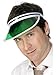 Smiffy's Poker Visor Costume Accessory, Green, Adult