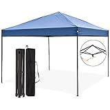 Enoah 10x10 Pop Up Canopy Tent, Push Up Tents for Camping, Easy Set up Outdoor Camping Canopy Tent...