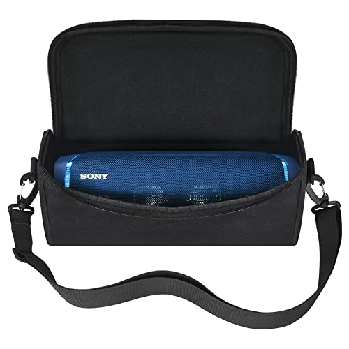 Portable Carrying Case for Sony SRS-XB43 Speaker -Travel Bag with Extra Pockets for Charger, Cables & Accessories, Durable Shoulder Strap for Outdoor, Party, Beach by YaoshanTuda - Image 2
