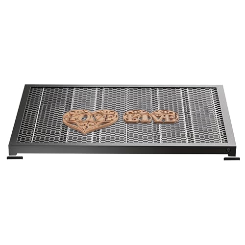 Creality Honeycomb Arbeitstisch für Falcon A1 und A1 Pro Lasergravierer, 460 × 346 mm Wabenplatte aus Aluminium, Schneidunterlage mit schneller Wärmeableitung und Desktop-Schutz