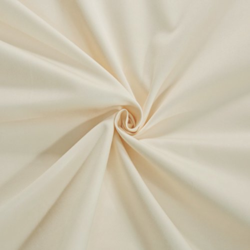 Draps de satin de pur coton haut de gamme drap plat lisse et soyeux Queen