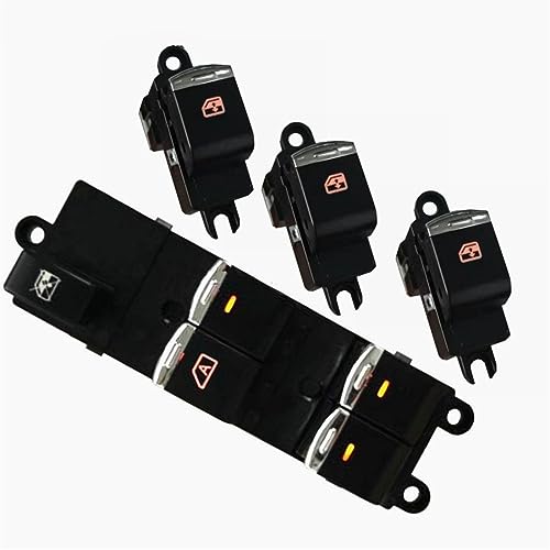 Interrupteur lève-vitre 25401-EB30B, set 4 pièces avant gauche pour commande simultanée