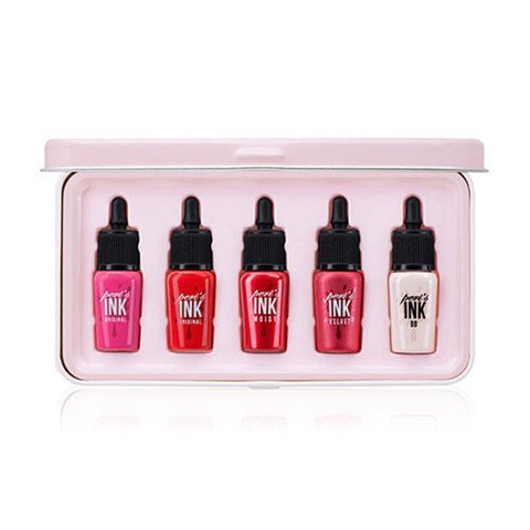 Peripera Peri's Ink MiniMini Girls Cabinet Set - Lovely Pink Color Case