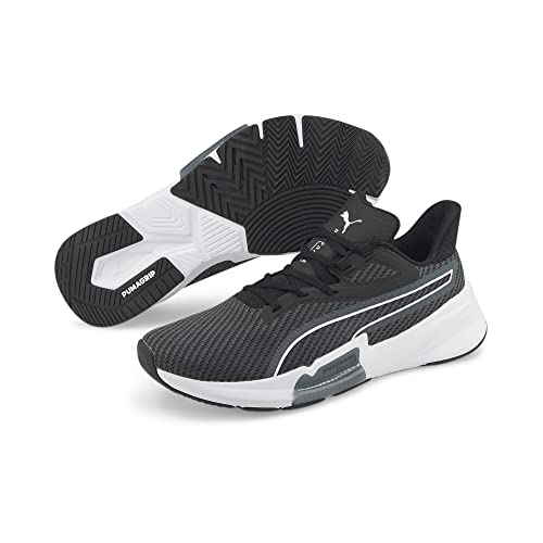 Image of Puma(プーマ) Men's Sneakers Training Gym Athletic Shoes, 22 Spring Summer Color Puma Black /Puma White (01), 8.5