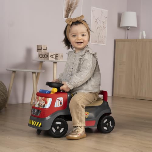 Trotteur Smoby Porteur Camion Pompier - vue 5