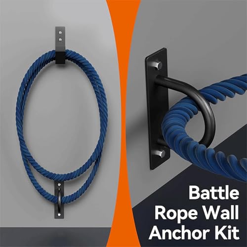 Gancho multiusos resistente de acero estructural para cuerda de batalla 5