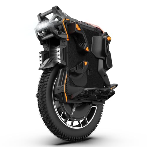 KINGSONG F18 Electric Unicycle, 75 MPH Top Speed & 45° Climbing, Upgraded 83 Miles Range EUC, 9000W...