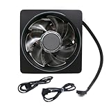 CPU Wraith Prism Cooler RGB LED Aluminum Heatsink Copper Core Base 4-Pin PWM 95mm Fan Pre-Applied Thermal Paste Compatible with AMD Socket AM5 AM4 AM3 AM2, Ryzen 1700X 1800X 2700X 3700X 4700X 5700X - Image 2