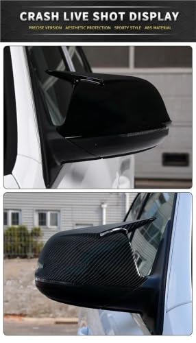 Cache rétroviseur carbone Audi Q5 SQ5 Q7 compatible Side Assist