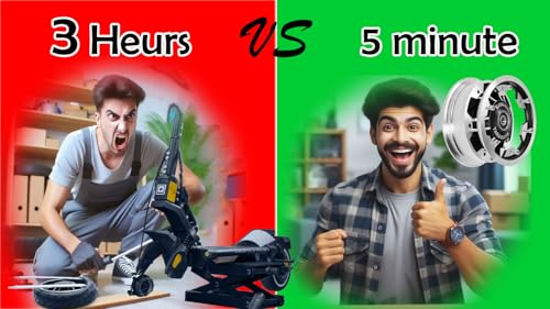 Taraways Dualtron Mini-Felge, zweiteilig, Vorderrad, Dualtron Mini, Reifen Dualtron Mini (Rim + Tire CST)