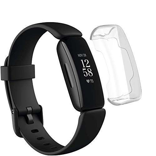 Compatible For Fitbit Inspire 2 Waterproof Protective Case Soft Tpu Plated Screen Protector Cover Scratch-Proof All Around Screen Cover Bumper Shell For Fitbit Inspire 2 Smartwatch (10Pack, Inspire 2) #TOP2