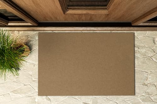 Paillasson entrée extérieur résistant pour stopper la boue