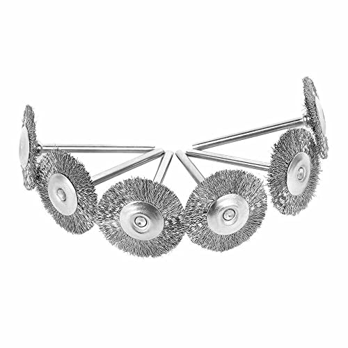 Image of 20 Pcs Wire Brush for Drill, Wire Wheel Brush Cup Set, Stainless Steel Wire Brushes Polishing Wheels Mini for Dremel Rotary Tool