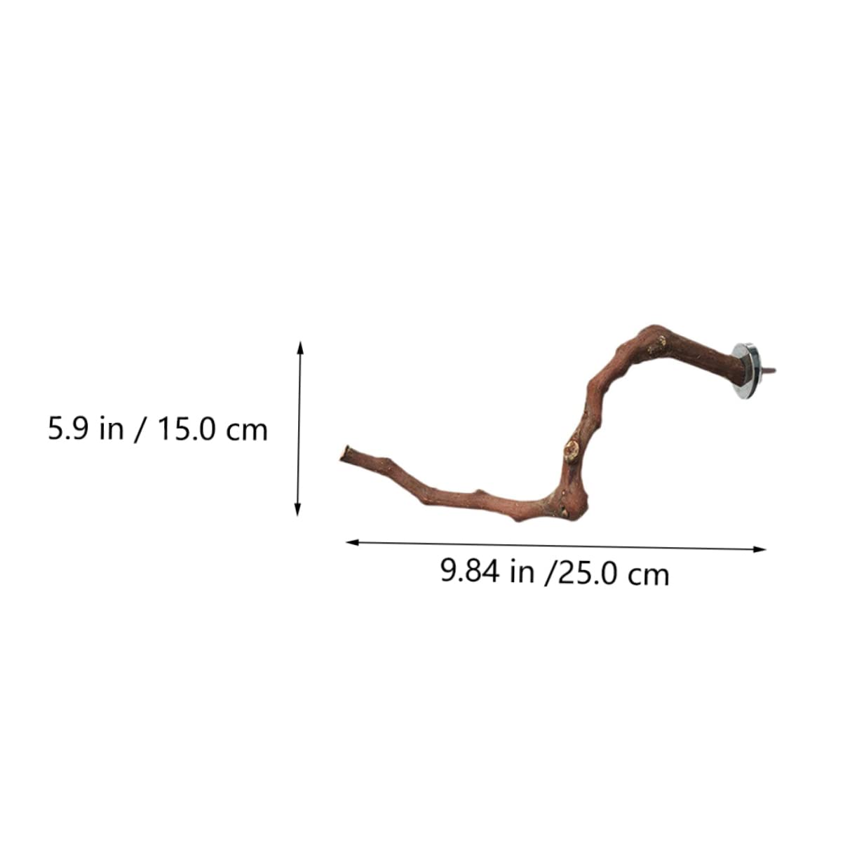 DOITOOL 3stücke Papagei Stehende Stange Aus Holz Vogelspielzeug Für Käfig Fördert Spiel Und Bewegung Für Wellensittiche Und Andere Vögel Vogelspielzeug Holz-sitzstange Für Papageien
