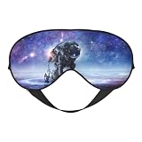 Astronauts Start Running - Antifaz para dormir de doble cara, máscaras para dormir para mujeres y hombres, cubiertas opacas para dormir, viajes