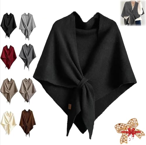 Shawl Wraps for Women Knitted Shawls and Wraps Cardigan Cape Wool Cashmere Shoulder Top Sweater Shawl Scarf 2025
