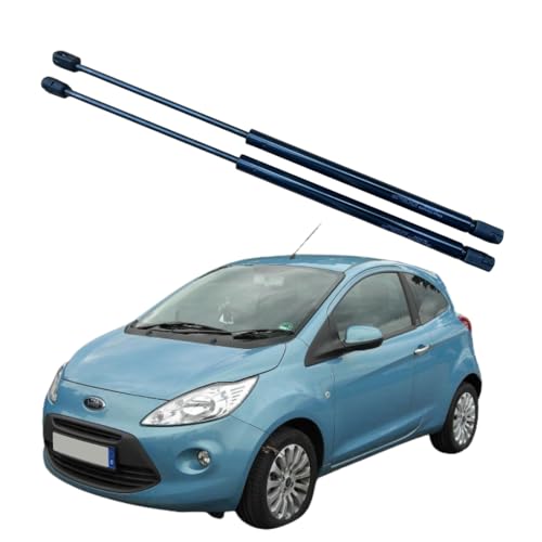 Image of MOXSTRUTS, 2x Rear Tailgate Boot Gas Spring Struts For FORD KA (RU8) (2008-2016), Lift Support System 390 (N) 415 mm