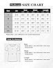 Florboom Womens T Shirts Short Sleeve V Neck Loose Summer Tees Basic Tops, Black 18 20 #3