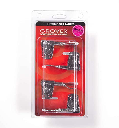 Grover 145C4 Têtes de Mécaniques Basse Mini - Les Beatles, Paul McCartney, John Lennon, RIngo Starr, George Harrison Grover 145C4 Têtes de Mécaniques Basse Mini – Image 4