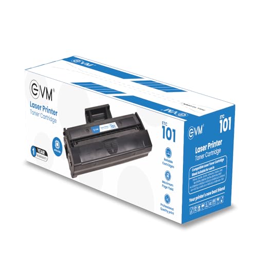 Image of EVM ETC 101 Toner Cartridge - Compatible with SSG ML-2160 /2161 /2165W /2162 /2165 /2166 /2168 /2164 /2164W /2167 /2168W, SCX-3400 /SCX-3405 /3405W /3405FW /3407 /3400F /3405F /3405FW, SF-760P