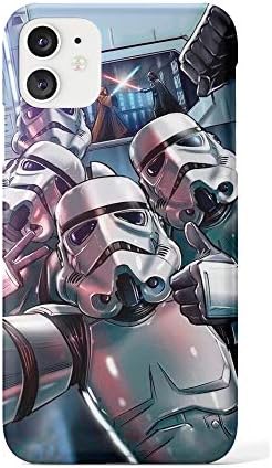 FGSN Star-Wars Stormtrooper Case Compatible with iPhone 12 pro max Mini 11 SE XR X Xs 6 7 8 Plus Compatible with Galaxy Note S20 Ultra s10e 20 10 9 Plus S9 S8 SN 104 (for iPhone XXS), Multicolor
