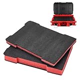 Organizzatore multiuso:ideale per riporre gli attrezzi, questi inserti in schiuma servono anche per organizzare materiali artigianali come perline, Pulsanti, e materiali per la creazione di gioielli. Possono essere utilizzati anche per rivestire i cassetti nelle officine, studi, o case per tenere in ordine piccoli oggetti