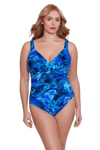 Miraclesuit Women's Plus Size Sous Marine Revele One Piece Swimsuit