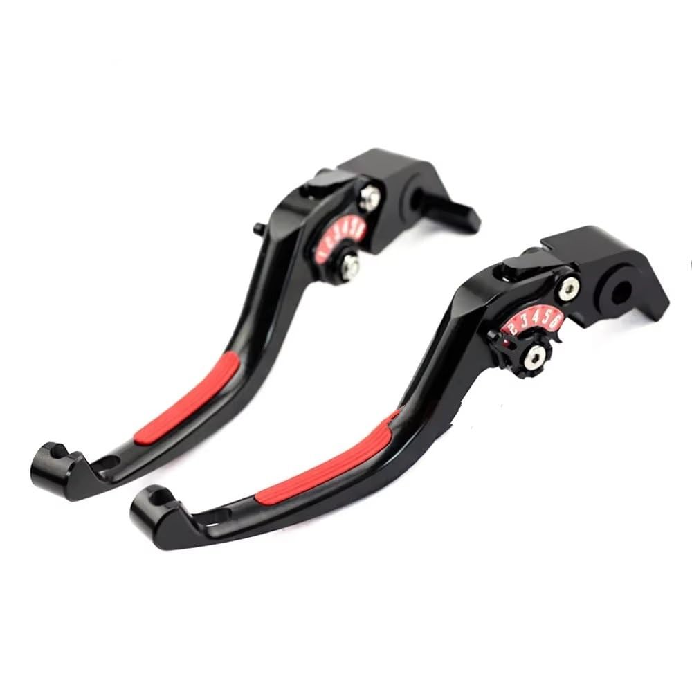 Linqianbhd Brack Red Motorcycle Brake Clutch For Ducati For Diavel 1260 For Xdiavel For Monster 950 1200 For 1100Sr Motorcycle Brake Hydraulic Clutch Levers Motocross Handle Carbon(Brack Red)