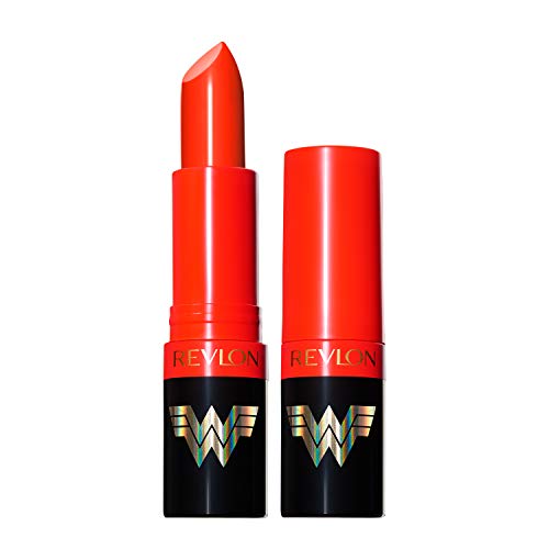 Revlon X Ww84 Wonder Woman Super Lustrous Lipstick With Vitamin E And Avocado Oil, Matte Lipstick In Nude, 004 Strike First, 0.15 Oz #TOP28