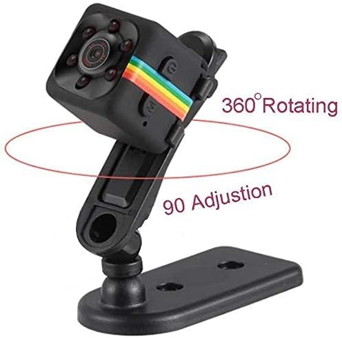 Mini Spy Cameras Hidden,Senua 1080P SQ11 HD Small Portable Wireless Home Security Surveillance Camera,Covert Tiny Nanny Cam with Night Vision and Motion Detection,Compact Indoor/Outdoor Video Recorder