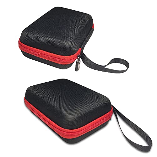 RAWECUD Hard Carrying Case for Powkiddy RGB20S Handheld Retro Game Console, Protective Case for Miyoo Mini Plus Portable Game Console Accessories (Black Case Only)