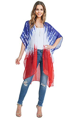 Recopilación y reviews de Chaqueta roja punto de esta semana. 34 Chaleco bohemio drapeado tipo kimono largo – Ropa de playa de punto traje de baño cubierta de bikini kaftán chal abstracto ganchillo suéter, Kimono Open chaqueta de punto...