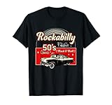 Rockabilly-Stil, Socken-Hop-Themenparty, Rock-n-Roll-Design. Geschenkidee für alle, die den Lifestyle und die Musik der 50er Jahre lieben. Rockabilly, Psychobilly, Rock and Roll, Doo Wop, Swing, Boogie-Woogie, Blues, Hillbilly, Bluegrass, 50s Fashion, 60s, 70s, Festival