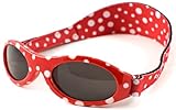 Seguridad banz Baby Banz - Gafas de sol Ovaladas para niños, color Rojo, talla 0-2 anos