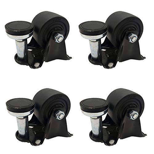 Roulettes pivotantes robustes de 50 mm en nylon pour déplacer 1200 lb sans effort