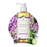 Tree To Tub Moisturizing Body Wash for Dry Skin - pH Balanced Body Wash for Sensitive Skin. Lavender Soap with Organic Shea Butter 8.5 oz (1 Pack)