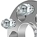 ECCPP 4PCS 20mm Hub Centric Wheel Adapters Conversion 5 lug 5x100mm to 5x112mm 57.1mm 14x1.5 fit for 1992-2006 for Volkswagen for Golf 1990-1997 for Volkswagen for Passat