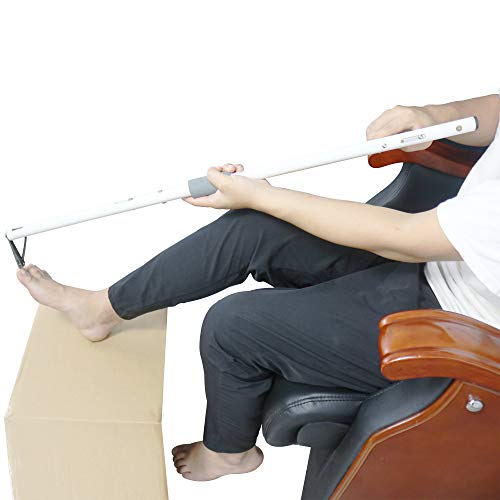 Long Handled Toenail Clippers for Unreachable Toenails, Pedicure,Free Bending Toenails Clippers for the Seniors,Fat,Disabled (M-Length 28.3 inches)