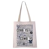 VAMSII American Football Gift Dallas Cowboy Theme Tote Bag