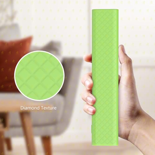 Image of RAYA Silicone Protective Cover Compatible with Xiaomi Mi TV Remote | 2025 Edition Mi FX /F Series /F Pro /X Pro /X Series TV RemoteControl Case (Luminous Green)