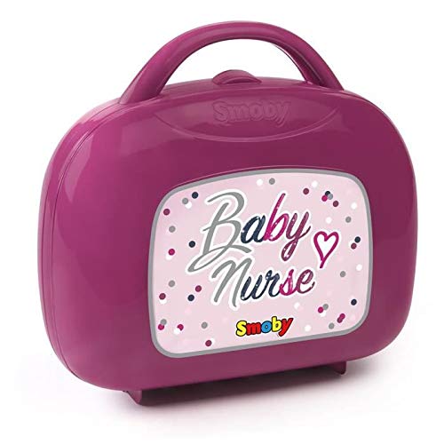 SMOBY Baby Nurse Vanity + 12 Accessoires, Plum - Image 3
