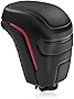 Aumzong Shift Knob Handle Replacement for Automatic Gear Stick Compatible with Toyota Tacoma TRD PRO 2016-2021 Black Red #PTR57-35170
