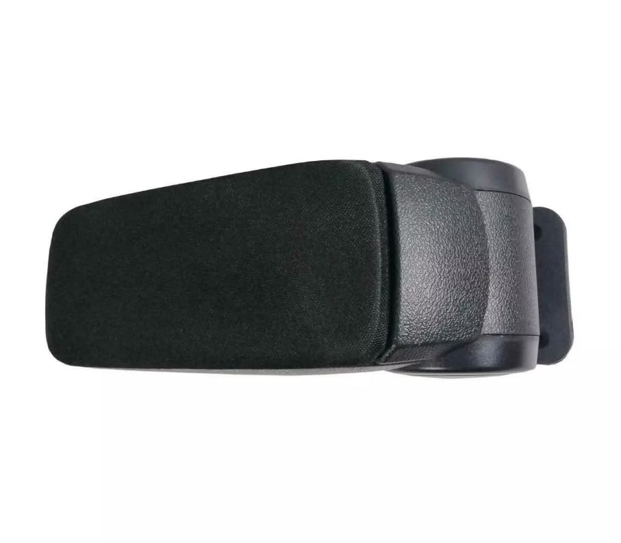 Bracciolo Portaoggetti Centrale di Tessuto Nero Con Set Di Montaggio Compatibile Con Renault Clio IV 4 dal 2012-