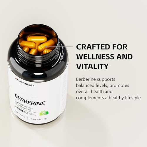 image for FraFr.gancia Berberine HCl Supplement with Ceylon Cinnamon & Citrus Be