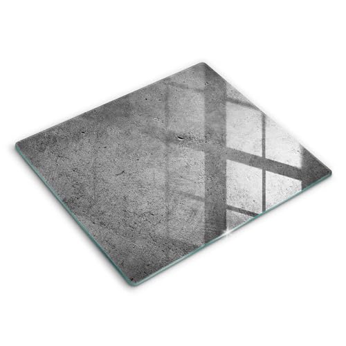 Planche à découper 60x52cm Wallfluent effet béton pour une cuisine moderne