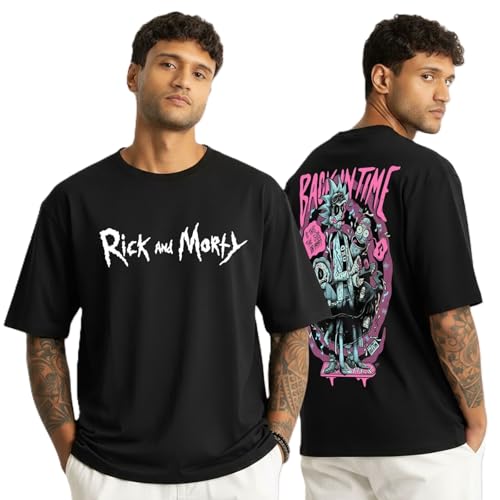 Image of Stylish Oversize T-Shirt for Men | Round Neck Printed Oversize T-Shirt