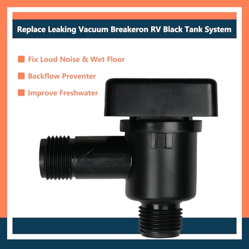 Image of RV Vacuum Breaker Check Valve,Camper RV Black Tank Check Valve,Fit for b&b Model 571 Check Valve