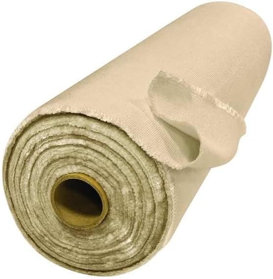 Welding Blanket Roll-Fiberglass, 150 ft. W., 5 ft. H., 18 oz/sq yd, Without Grommet, Tan