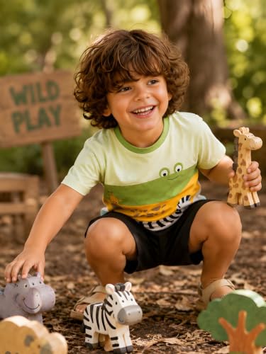 Image of Pilolo Kids Soft Cotton Lycra Pocket T-Shirt for Boy