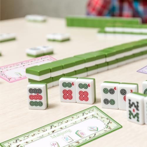 8 piezas Mahjong Line Finder accesorios para jugadores miniatura 6